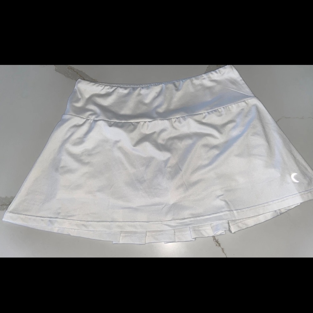 Zyia White Tennis Golf Skirt with Ball Pockets size Small - Picture 2 of 9